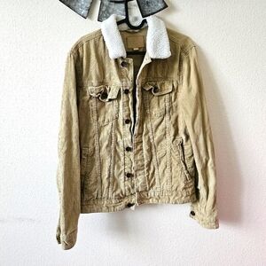 91 Cotton On Corduroy Women's Barn Warm Casual Jacket Size Small.